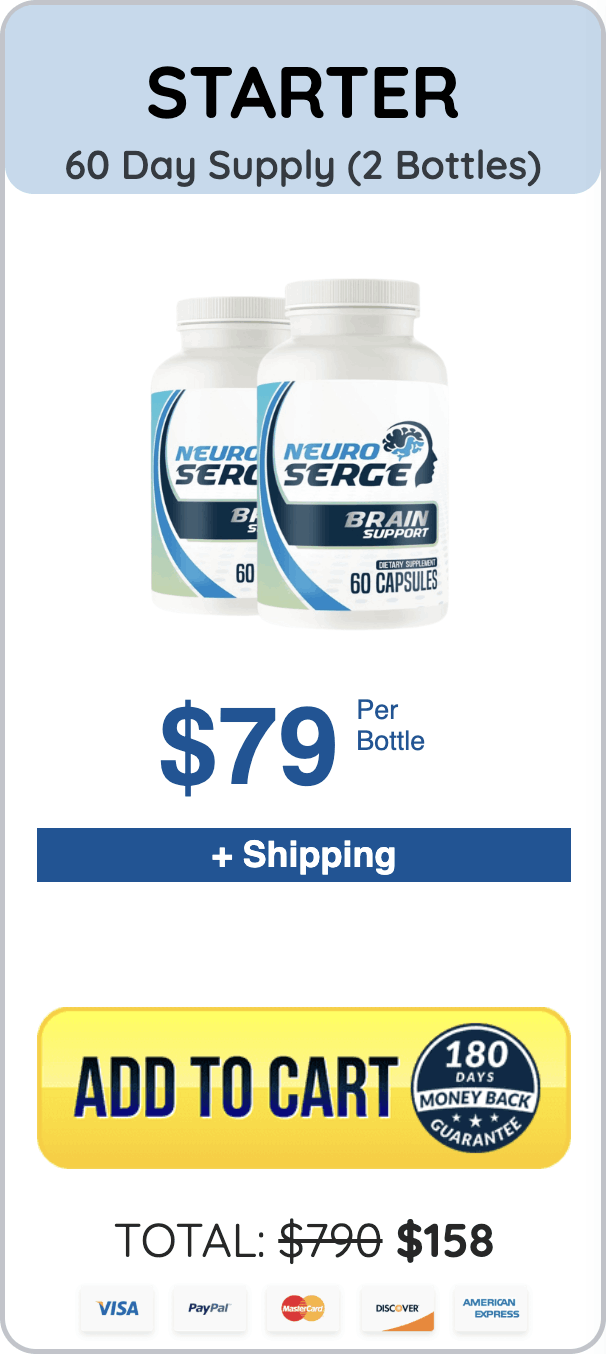 NeuroSerge 60 day supply