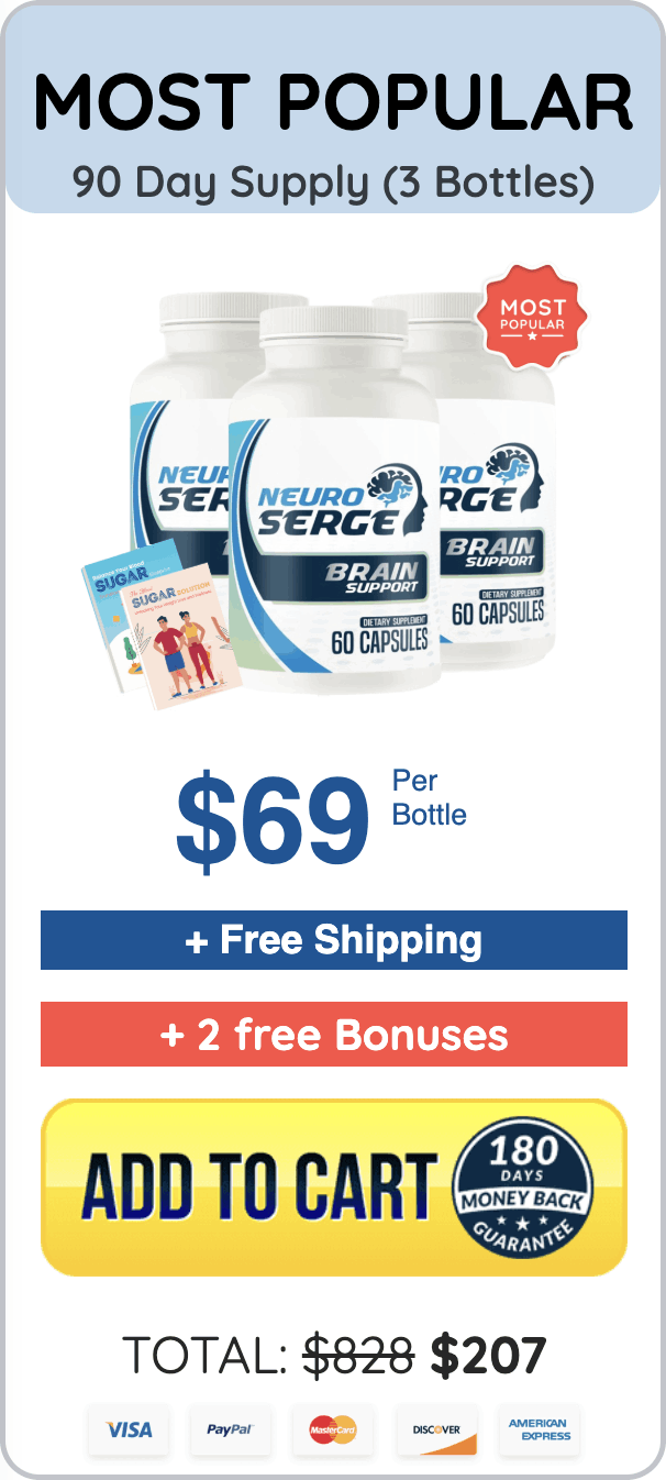 NeuroSerge 90 day supply