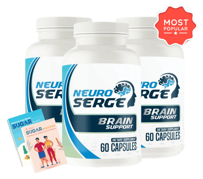 NeuroSerge supplement jar